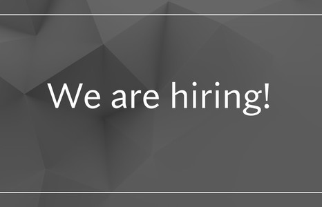 We are hiring